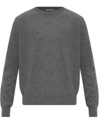 Entire studios - Wool Sweater With A Crew Neck - Lyst