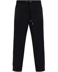 Ami Paris - Wide-Leg Sweatpants - Lyst