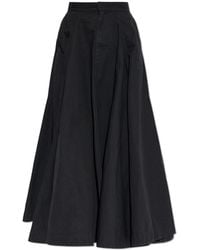 Balenciaga - Denim Skirt With Pockets - Lyst