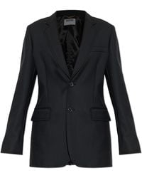 Moschino - Blazer Made From Combined Fabrics - Lyst