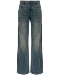 Balenciaga - Jeans With Logo - Lyst