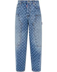 DSquared² - Jeans With Monogram - Lyst