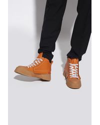 orange high tops