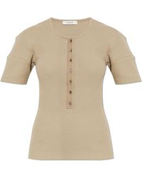 Lemaire - Top With A Round Neckline - Lyst