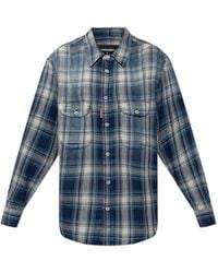 DSquared² - Plaid Pattern Shirt - Lyst