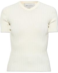 Ami Paris - Pleated Top - Lyst