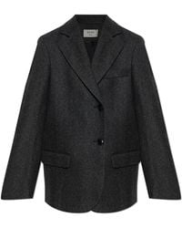 Rohe - Double-Breasted Herringbone Blazer - Lyst