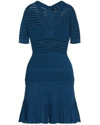 Balmain - Dress With A V-Neckline - Lyst