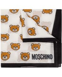 Moschino - Scarf With Logo, - Lyst