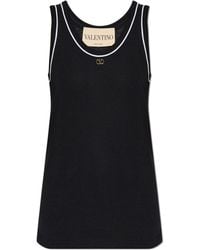 Valentino Garavani - Turtleneck With An Application - Lyst