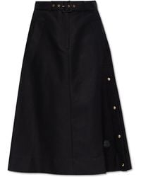 Moncler - Skirt With Logo - Lyst