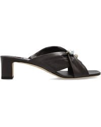 Jimmy Choo - Heeled Mules 'Rafi 45' - Lyst