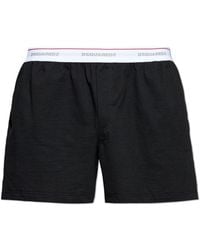 DSquared² - Cotton Boxers With Logo - Lyst