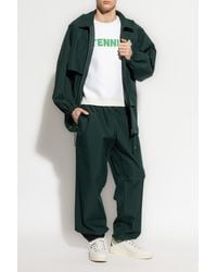 LACOSTE RUNWAY - Jacket With Logo - Lyst