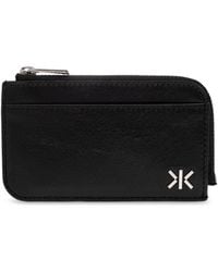 KENZO - Leather Card Holder With Logo - Lyst