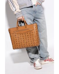 MCM - "Diamond Large" Shopper Bag - Lyst