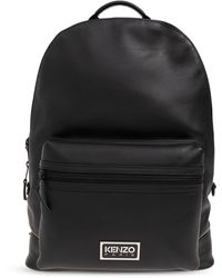 KENZO - Leather Backpack, - Lyst