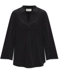 By Malene Birger - ‘Flaiy’ Silk Top - Lyst