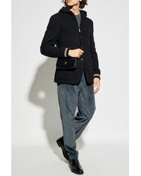 Eleventy - Jacket With Detachable Hood - Lyst