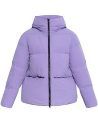 Woolrich - Down Jacket With Hood - Lyst