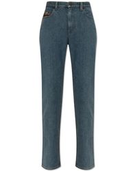 Burberry - 'Dalia' Straight Jeans - Lyst