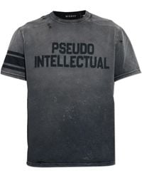 MISBHV - T-Shirt With Logo - Lyst