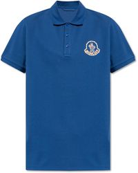 Moncler - Polo With Logo - Lyst
