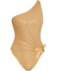 Oséree - One-Piece Swimsuit With Lurex Thread - Lyst