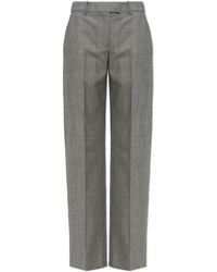 McQueen - Wool Trousers - Lyst