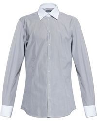 Dolce & Gabbana - Shirt With Striped Pattern - Lyst