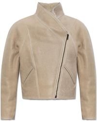 Isabel Marant - Sheepskin Coat "Blondine" - Lyst