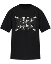 44 Label Group - T-Shirt With Printed Logo - Lyst
