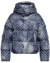DSquared² - Puffer Jacket With Monogram - Lyst