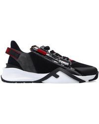 fendi lace up sneakers