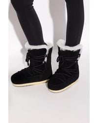 Moon Boot - Snow Boots 'Mb Evx Boot Suede Shearling' - Lyst