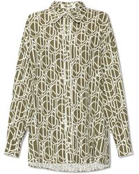 Diane von Furstenberg - Patterned Shirt By , - Lyst