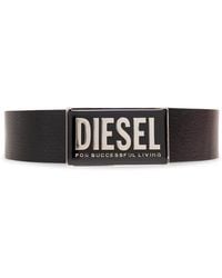 DIESEL - 'B-Glossy Ii' Belt - Lyst
