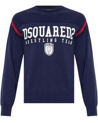 DSquared² - Sweater With Logo - Lyst