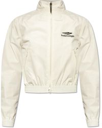 Balenciaga - Track Jacket With Logo, - Lyst