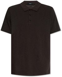 Theory - Cotton Polo Shirt, - Lyst