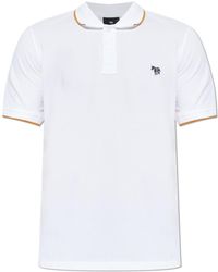 Paul Smith - Polo With Logo Patch - Lyst