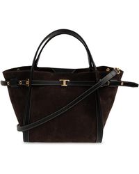 Tod's - Suede Bag 'Tim Small' - Lyst