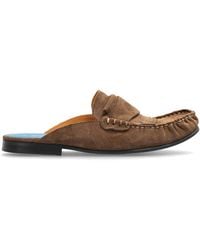 Marni - Leather Slides - Lyst