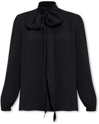 DSquared² - Top With Decorative Tie Detail - Lyst