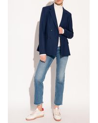 PS by Paul Smith Double-breasted Blazer - Blue