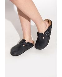 Birkenstock - 'Boston Bs' Slides - Lyst