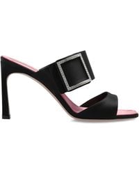 Roger Vivier - Heeled Mules 'Trompette' - Lyst