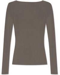 Rick Owens - Top With A Back Cut-Out - Lyst