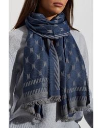 Moschino - Scarf With Monogram - Lyst