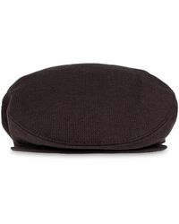 Dolce & Gabbana - Flat Cap With Logo Patch - Lyst